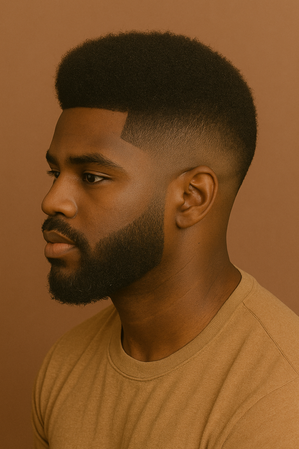 Afro fade haircut